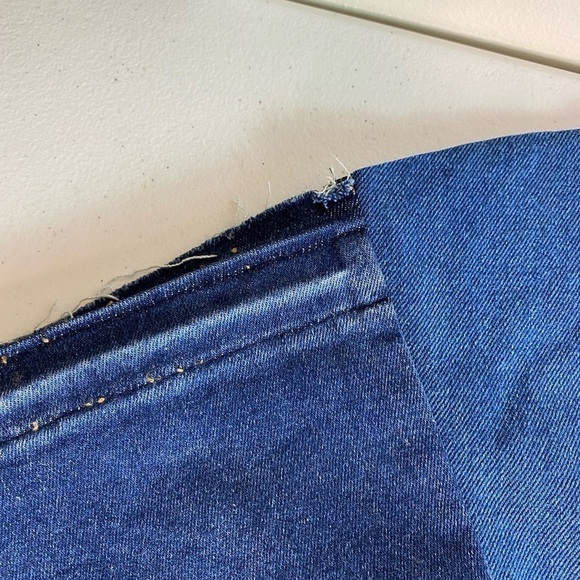 Reworked High Waisted Bellbottoms with Stretch - Picture 3 of 8